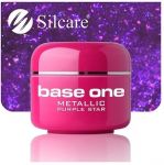 metallic 45 Purple Star base one żel kolorowy gel kolor SILCARE 5 g 03062020